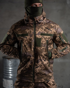 Тактичний теплий військовий комплект Faura ( Куртка + Штани ), Камуфляж: Піксель, Розмір: XL - зображення 5