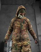 Тактический зимний теплый военный комплект Octagon ( Куртка + Штаны ), Камуфляж: Мультикам, Размер: XL - изображение 4