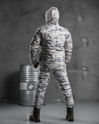 Тактичний зимовий теплий військовий комплект Wolfware ( Куртка + Штани ), Камуфляж: Мультикам, Розмір: XXL - зображення 9