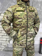 Тактический зимний теплый военный комплект Warewolf ( Куртка + Штаны ), Камуфляж: Мультикам, Размер: XL - изображение 4