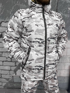 Тактичний зимовий теплий військовий комплект Warewolf ( Куртка + Штани ), Камуфляж: Мультикам, Розмір: XL - зображення 5