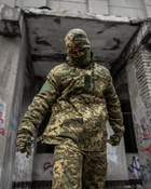 Тактичний зимовий військовий комплект Favkes ( Куртка + Штані ), Камуфляж: Піксель, Розмір: L - зображення 4