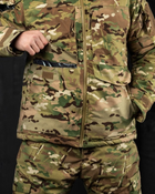 Тактический зимний теплый военный комплект Mistx ( Куртка + Штаны ), Камуфляж: Мультикам, Размер: L - изображение 7