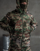 Тактичний теплий військовий комплект Jaker ( Куртка + Штани ), Камуфляж: Мультикам, Розмір: XXL - зображення 6
