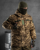 Тактичний зимовий теплий військовий комплект Bellon ( Куртка + Штани ), Камуфляж: Піксель ЗСУ, Розмір: XL - зображення 7