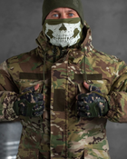 Тактичний зимовий теплий військовий комплект SnowStorm ( Куртка + Штани ), Камуфляж: Мультикам, Розмір: XL - зображення 6