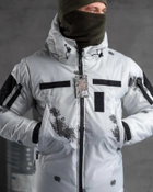 Тактичний зимовий теплий військовий комплект Falcon ( Куртка + Штани ), Камуфляж: Білий, Розмір: L - зображення 6