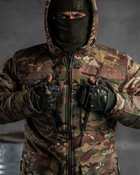 Тактический зимний теплый военный комплект Falcon ( Куртка + Штаны ), Камуфляж: Мультикам, Размер: L - изображение 4
