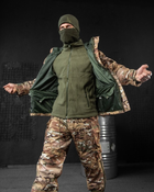 Тактический зимний теплый военный комплект Squad ( Куртка + Штаны ), Камуфляж: Мультикам, Размер: XL - изображение 4