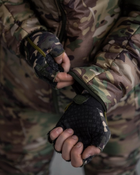 Тактичний зимовий теплий військовий комплект KR-15 ( Куртка + Штани ), Камуфляж: Мультикам, Розмір: S - зображення 6