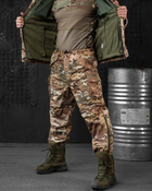 Тактичний зимовий теплий військовий комплект Squad ( Куртка + Штани ), Камуфляж: Мультикам, Розмір: XL - зображення 6