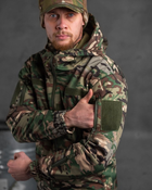 Тактичний теплий військовий комплект Kiborg ( Куртка + Фліска + Штани ), Камуфляж: Мультикам, Розмір: S - зображення 5