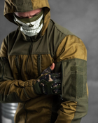 Тактичний зимовий теплий військовий комплект Grade ( Куртка + Штани + Термобілизна ), Камуфляж: Олива, Розмір: S - зображення 6