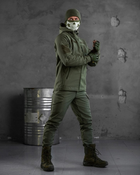 Тактический зимний теплый военный комплект Mistx ( Куртка + Штаны ), Камуфляж: Олива, Размер: L - изображение 3