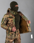 Тактический теплый военный комплект Farion ( Куртка + Штаны ), Камуфляж: Мультикам, Размер: S - изображение 4