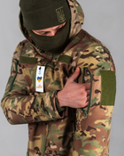 Тактический теплый военный комплект Farion ( Куртка + Штаны ), Камуфляж: Мультикам, Размер: S - изображение 6
