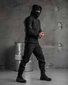 Тактичний зимовий теплий військовий комплект Patrol ( Куртка + Штани ), Камуфляж: Чорний, Розмір: XL - зображення 3