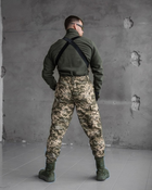 Тактический зимний теплый военный комплект RH-16 ( Куртка + Штаны ), Камуфляж: Пиксель ВСУ, Размер: M - изображение 9
