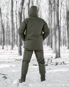 Тактический зимний теплый военный комплект StormSnow ( Куртка + Штаны ), Камуфляж: Олива, Размер: XL - изображение 2