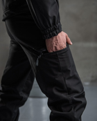 Тактический зимний теплый военный комплект Patrol ( Куртка + Штаны ), Камуфляж: Черный, Размер: M - изображение 8
