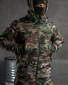 Тактичний теплий військовий комплект Jaker ( Куртка + Штани ), Камуфляж: Мультикам, Розмір: XXXL - зображення 6