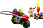 Конструктор LEGO City Пожежний рятувальний мотоцикл 57 деталей (60410) - зображення 4