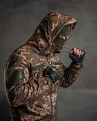 Тактический теплый военный комплект Faura ( Куртка + Штаны ), Камуфляж: Пиксель, Размер: M - изображение 6