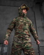 Тактичний теплий військовий комплект Kiborg ( Куртка + Фліска + Штани ), Камуфляж: Мультикам, Розмір: XXL - зображення 4