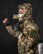 Тактическая теплая зимняя военная форма костюм Lacen ( Куртка + Штаны ), Камуфляж: Пиксель ВСУ, Размер: M - изображение 5