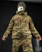 Тактичний зимовий теплий військовий комплект Mistx ( Куртка + Штани ), Камуфляж: Мультикам, Розмір: XL - зображення 4