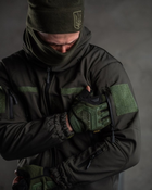 Тактичний зимовий теплий військовий комплект Patrol ( Куртка + Штани ), Камуфляж: Олива, Розмір: L - зображення 7