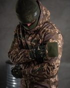 Тактический теплый военный комплект Faura ( Куртка + Штаны ), Камуфляж: Пиксель, Размер: XXXL - изображение 7