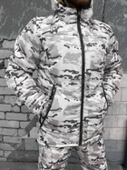 Тактичний зимовий теплий військовий комплект Warewolf ( Куртка + Штани ), Камуфляж: Мультикам, Розмір: L - зображення 5