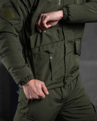 Тактический зимний теплый военный комплект Fastpos ( Куртка + Штаны ), Камуфляж: Олива, Размер: S - изображение 7
