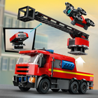 Zestaw klocków Lego City Remiza strażacka z wozem strażackim 843 części (60414) - obraz 5