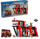 Zestaw klocków Lego City Remiza strażacka z wozem strażackim 843 części (60414) - obraz 3