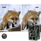 Водонепроницаемая фотоловушка / лесная камера с датчиком, камера дневного / ночного видения со звуком, хаки (76070990) - изображение 4