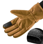 Зимние перчатки на флисе койот 30201-М - изображение 3