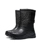 Тактичні зимові чоботи водонепроникні Чорні SnowBoots2-44 - зображення 3