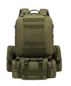 Тактичний похідний рюкзак на 56 л D3-GGL-401 Олива - зображення 1