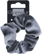 Резинка для волосся Glamour Velvet Grey (5902704177901) - зображення 1