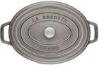 Garnek żeliwny Staub La Cocotte owalny Grafitowy 3.2 l (40500-276-0) - obraz 2
