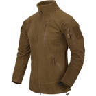 Куртка тактична Helikon-Tex Флісова на замку S Койот ALPHA TACTICAL JACKET - GRID FLEECE Coyote (BL-ALT-FG-11-B03-S) - зображення 1