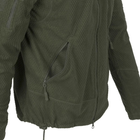 Куртка тактична Helikon-Tex Флісова на замку L Олива ALPHA TACTICAL JACKET - GRID FLEECE L Olive Green (BL-ALT-FG-02-B05-L) - зображення 6