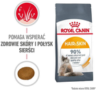 Sucha karma dla kotów Royal Canin Hair and Skin Care Zdrowa skóra i sierść 400 g (3182550721721) - obraz 3