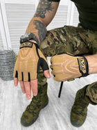 Рукавички безпалі mechanix m-pact Койот XL - изображение 1