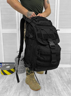 Тактический штурмовой военный рюкзак 40л black ЛГ7198 - изображение 2