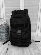 Тактический штурмовой военный рюкзак 40л black ЛГ7198 - изображение 6