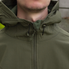 Куртка софтшел Gman Олива Soft Shell на флісі 4XL - зображення 7