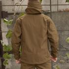 Куртка на флісі 2XL розмір Soft Shell Caiman Койот - зображення 4